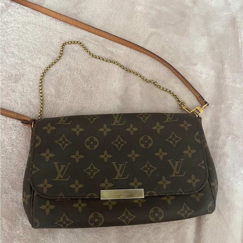 Louis Vuitton Brown Monogram Shoulder Bag
